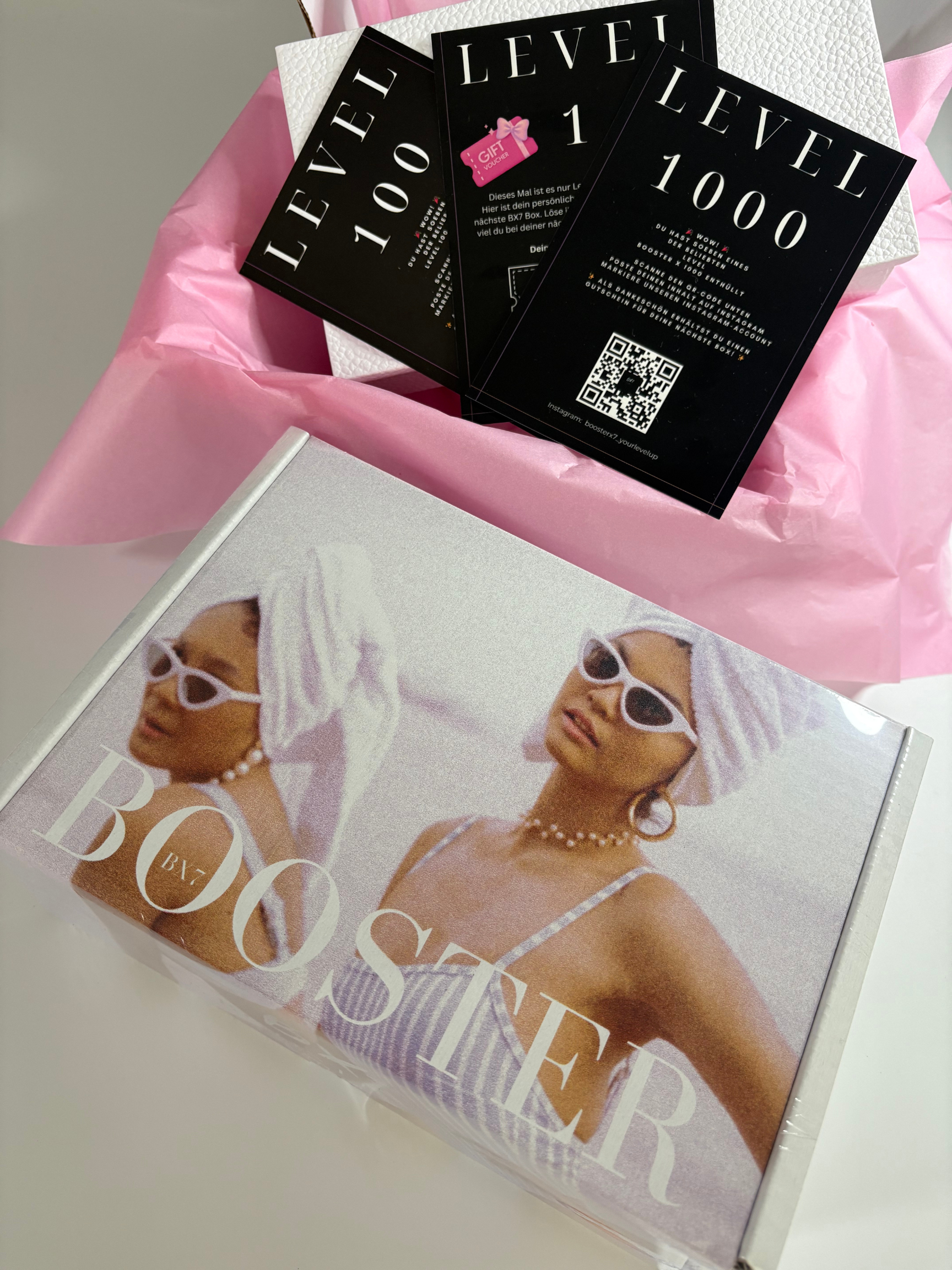 Luxus-Mystery Box Booster X7 mit exklusiven Level Tickets